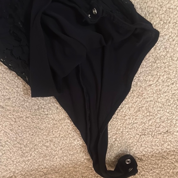 Forever 21 Black Lace Bodysuit - Picture 3 of 3